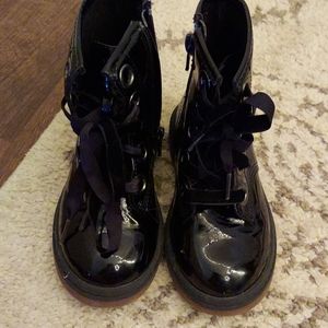 Adorable patent boots